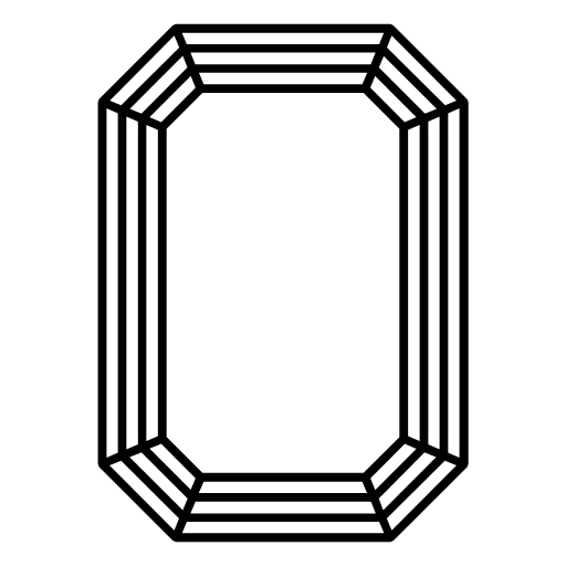 Emerald Diamond Shape