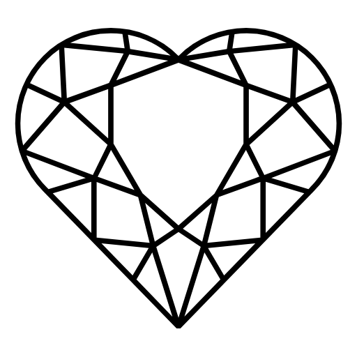 Heart Diamond Shape