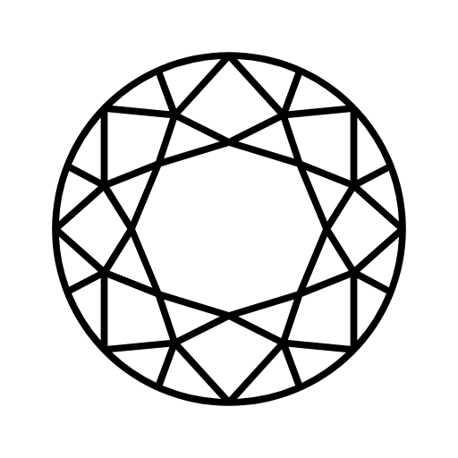 Round Diamond Shape
